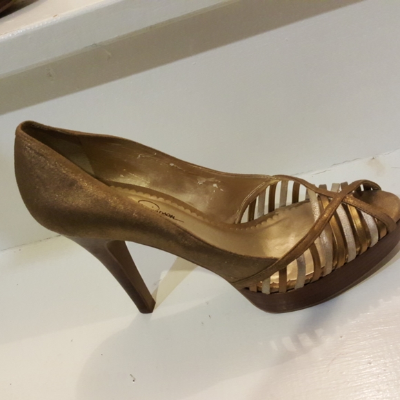 Jessica Simpson platform heels - Picture 6 of 7